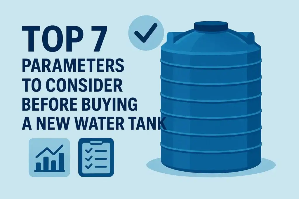 Parameters for Water Tank Selection